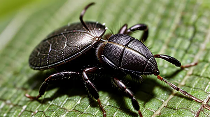 How should a tick bite be treated to prevent infection?