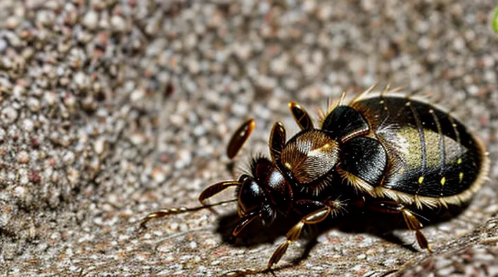 How should a tick bite site be treated in a human?