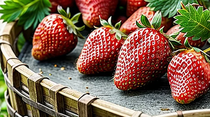 How should a tick on strawberries be treated after harvest?