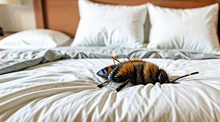 How should bed tick bites be treated?