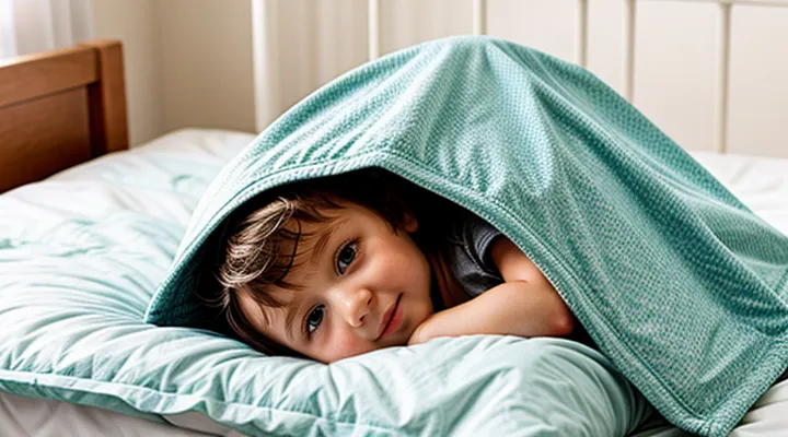 How should bedding and clothing be treated for a child with lice?