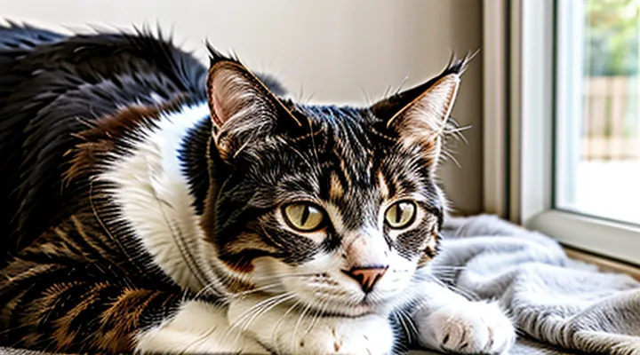 How should I apply flea drops to a cat's neck?