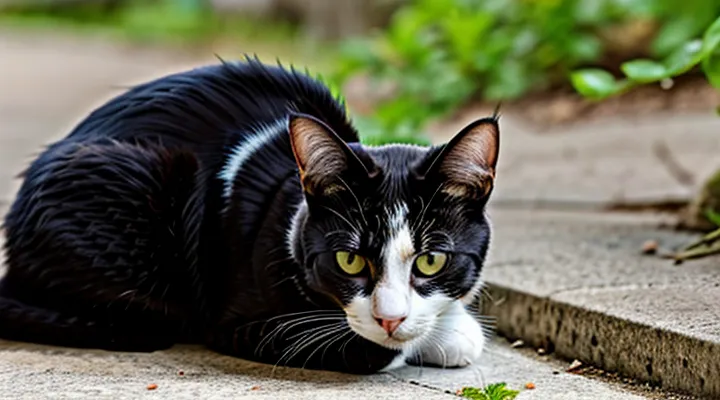 How should I treat a tick bite on a cat?