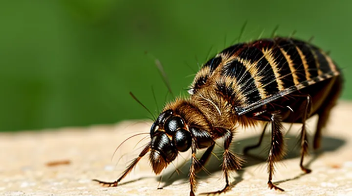 How should I treat earth flea bites on a person?