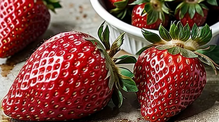 How should I treat strawberry mites on strawberries?