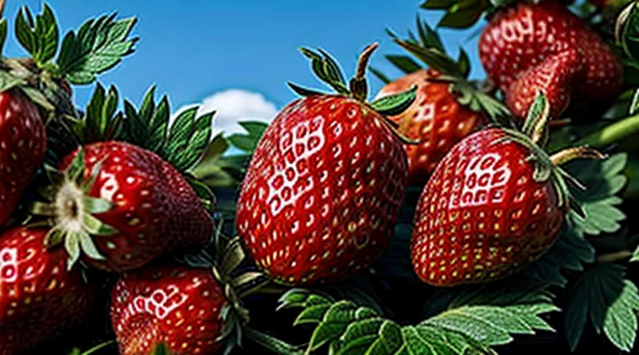How should spider mites on strawberries be treated?