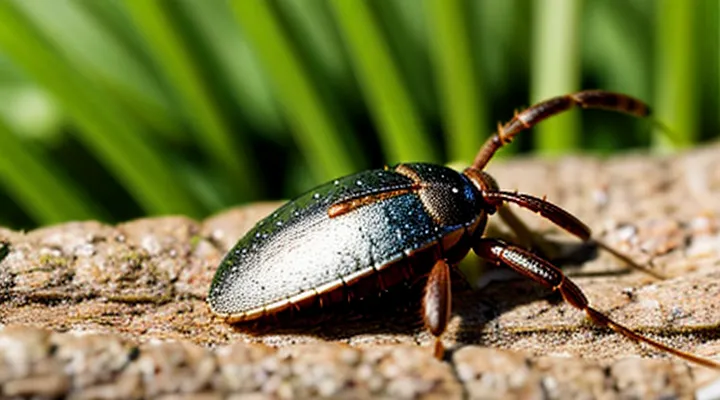 How should the tick bite site on a person be treated?