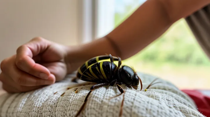 How should you treat a tick bite in a human at home?