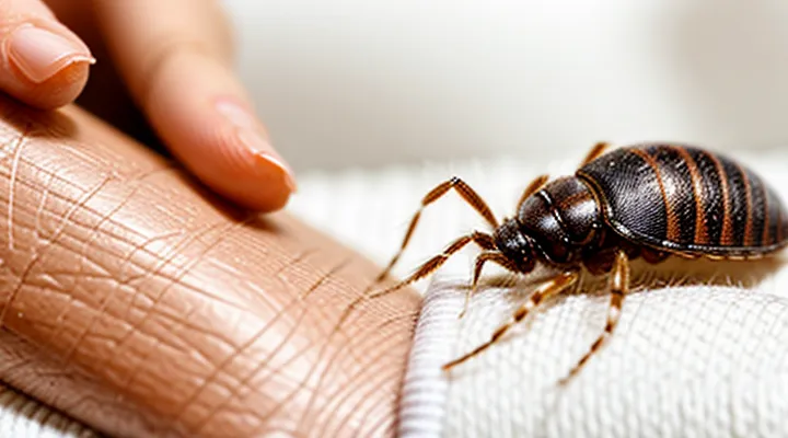 How should you treat the body for bedbug bites?