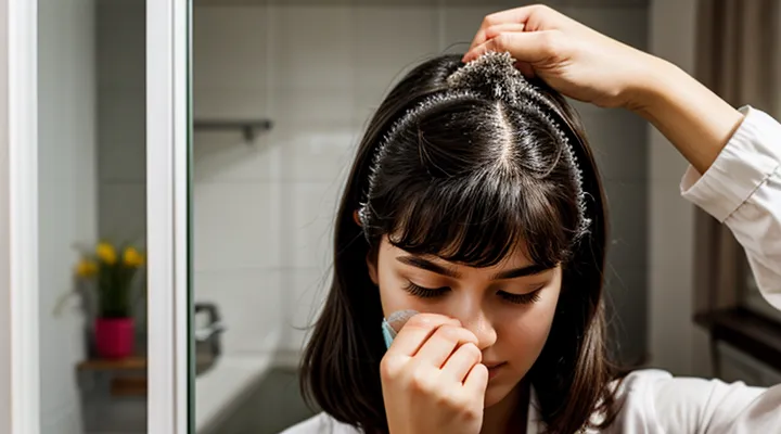 How soon do lice appear after an infestation?