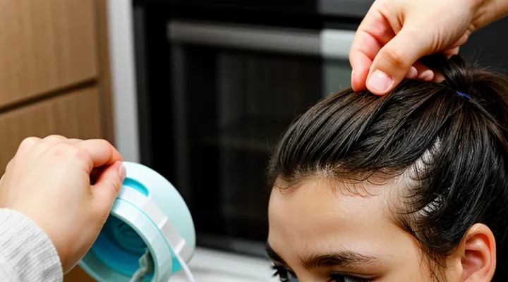 How soon do lice appear after contact with an infected source?