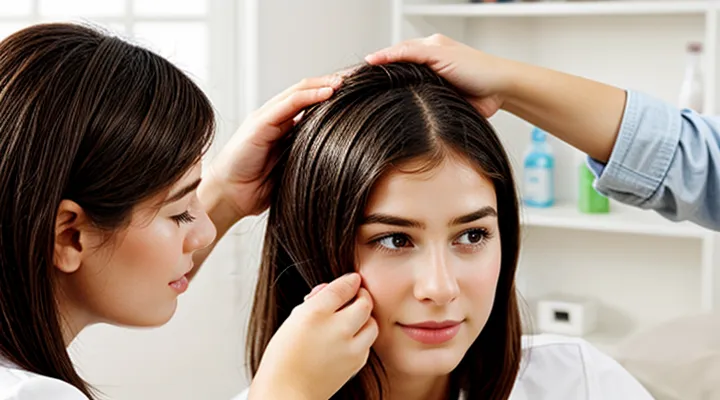 How to accurately determine the presence of lice?