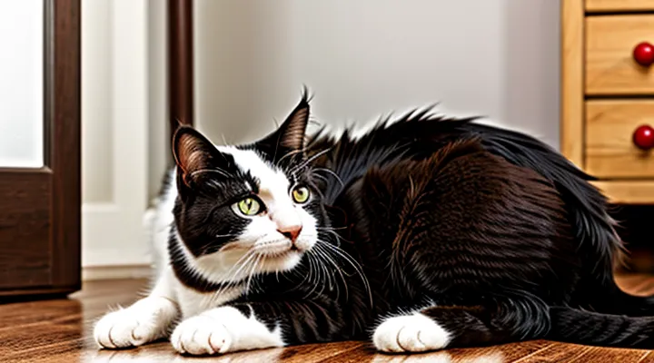 How to apply flea drops to a cat’s neck?