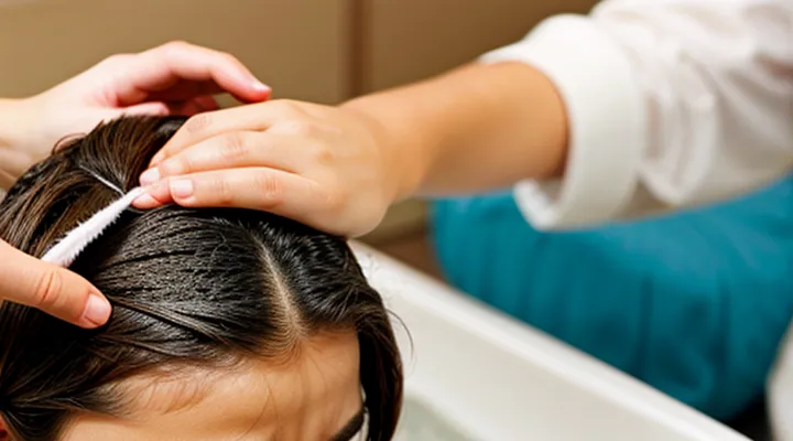 How to be sure there are no lice on the head?