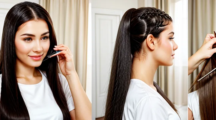 How to comb lice out of long hair?