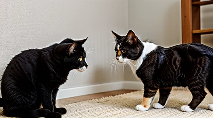 How to correctly apply flea treatment to a cat at home?