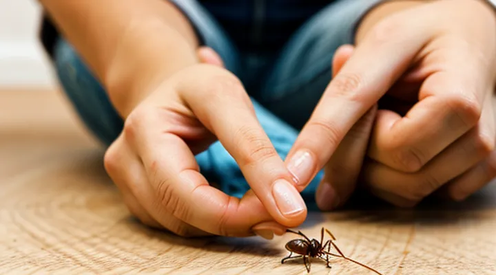 How to correctly remove a tick from a person?