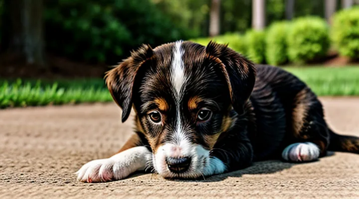 How to correctly remove a tick from a puppy?