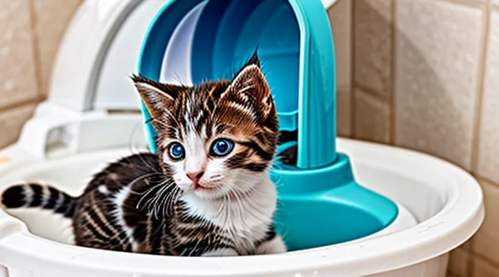 How to correctly wash a kitten to get rid of fleas?