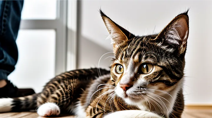 How to detect fleas on a cat?