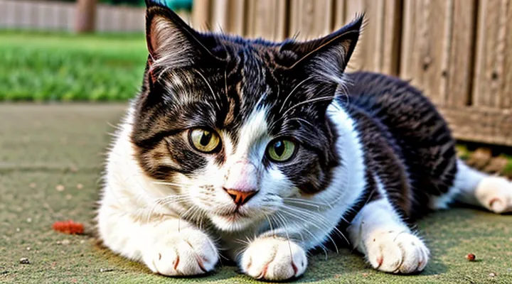 How to determine that a cat was bitten by a tick?