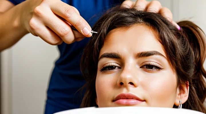 How to determine that a tick bit the head?