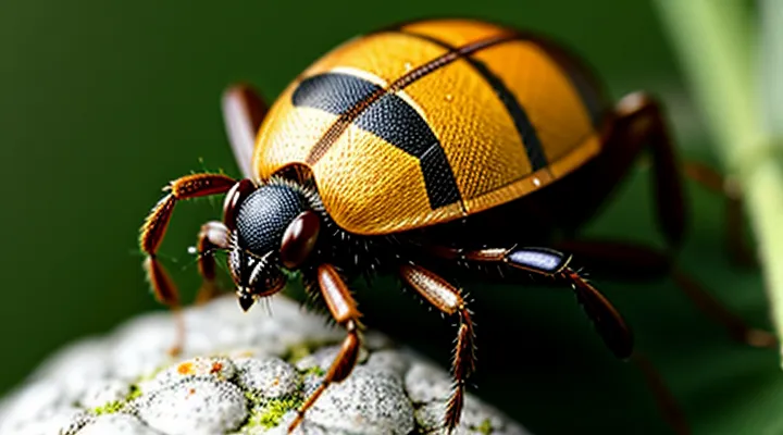 How to distinguish a tick from another insect