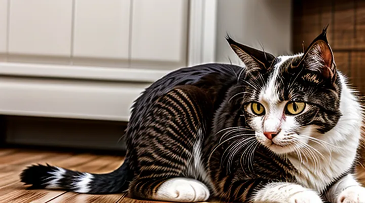 How to distinguish lice from fleas on cats?