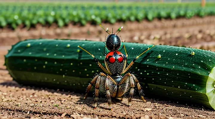 How to effectively fight spider mites on open-field cucumbers?