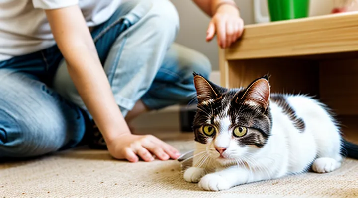 How to effectively get rid of fleas on a cat?