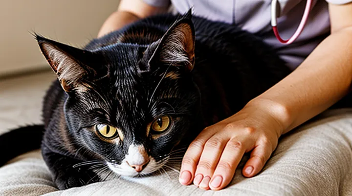 How to eliminate a subcutaneous tick in a cat?