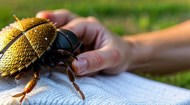 How to extract a tick's head without infection risk?