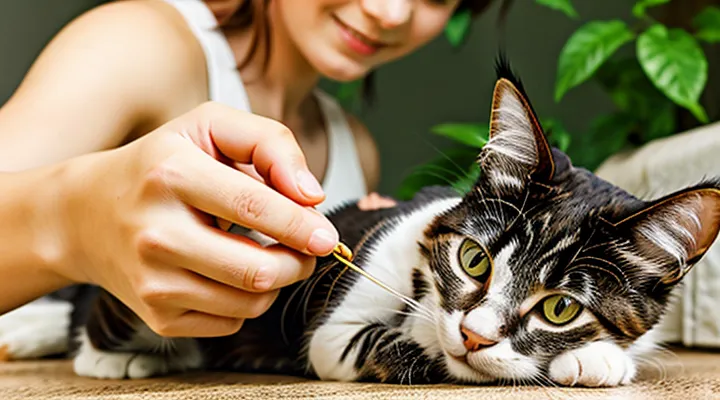 How to gently twist a tick off a cat?