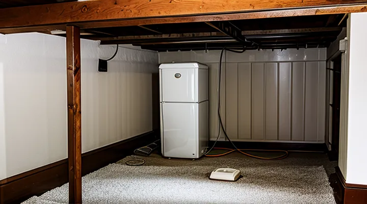 How to get rid of basement fleas in a private house?