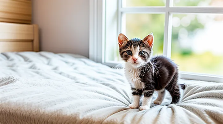 How to get rid of fleas on a one‑month‑old kitten?