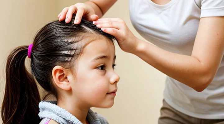 How to get rid of lice on the head at home?