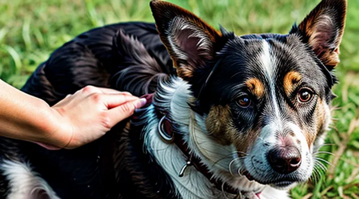 How to identify a subcutaneous tick on a dog?