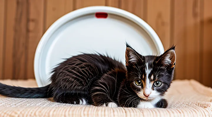 How to identify ear mite in a kitten?