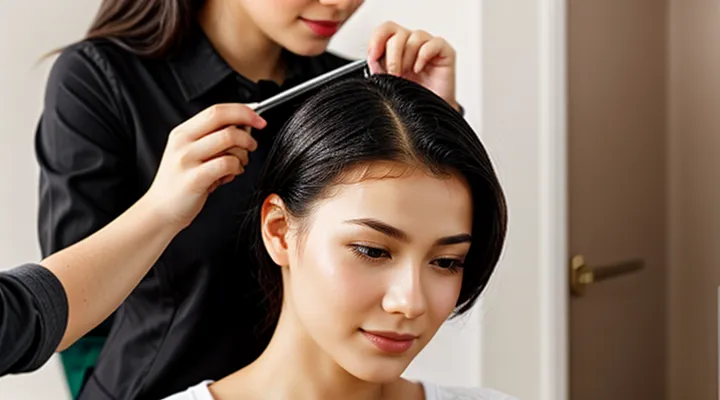 How to independently recognize lice on the head?