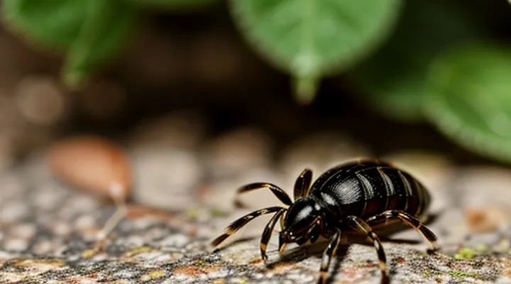 How to know if a tick is on the head?