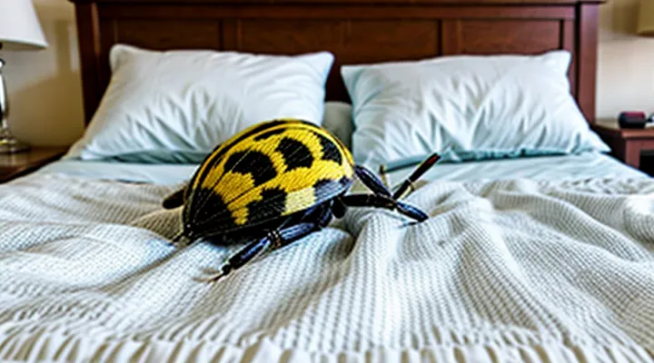 How to know if there are ticks in the bed?