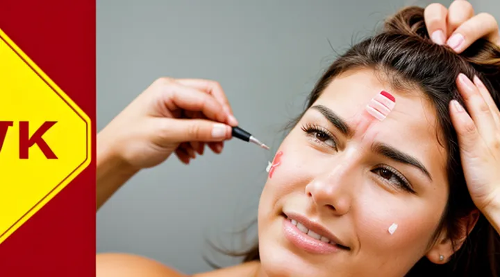 How to know if there is a subcutaneous tick on the face?