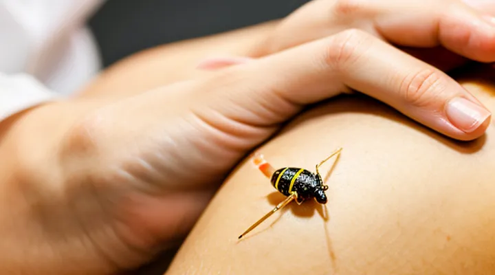 How to remove a subcutaneous tick from the skin?