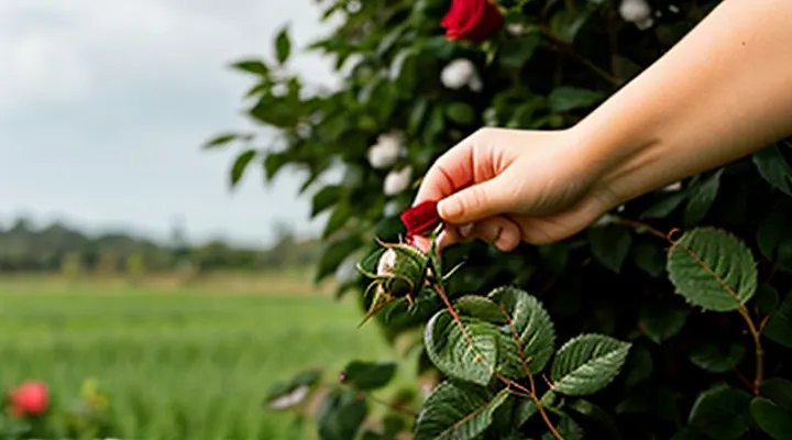 How to remove a tick from a rose at home?