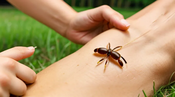 How to remove a tick from the body without harm?
