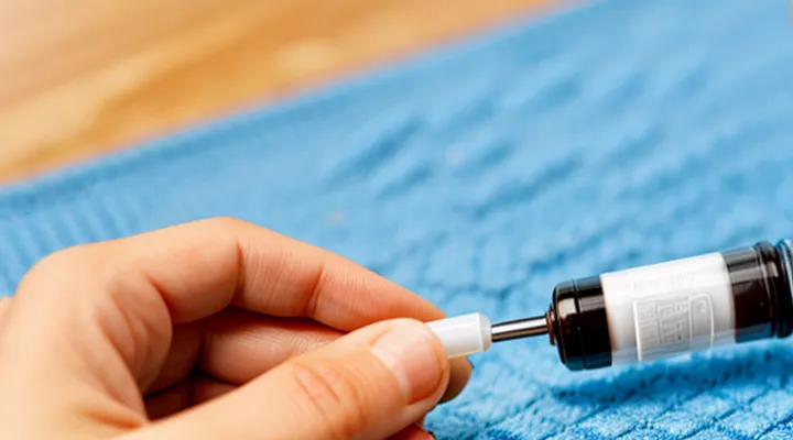 How to remove a tick with a syringe?