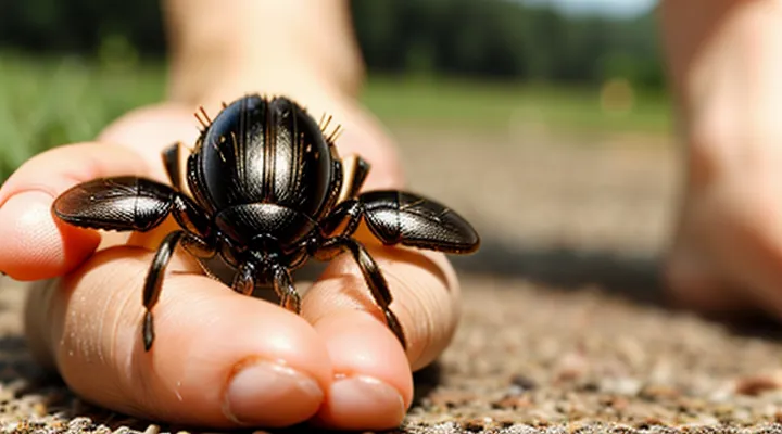 How to remove a tick’s head from a person?