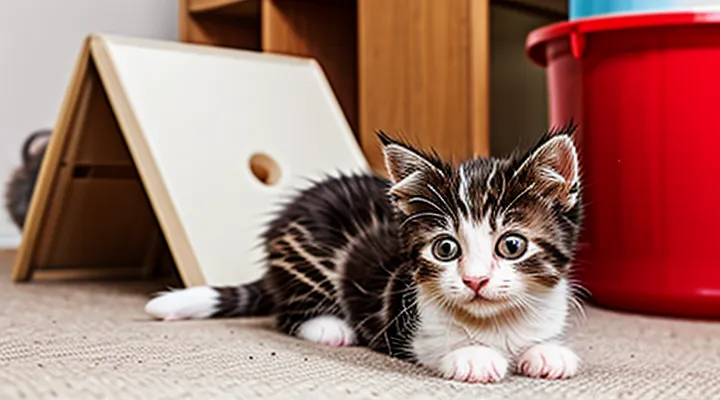 How to remove fleas from a kitten in three months?