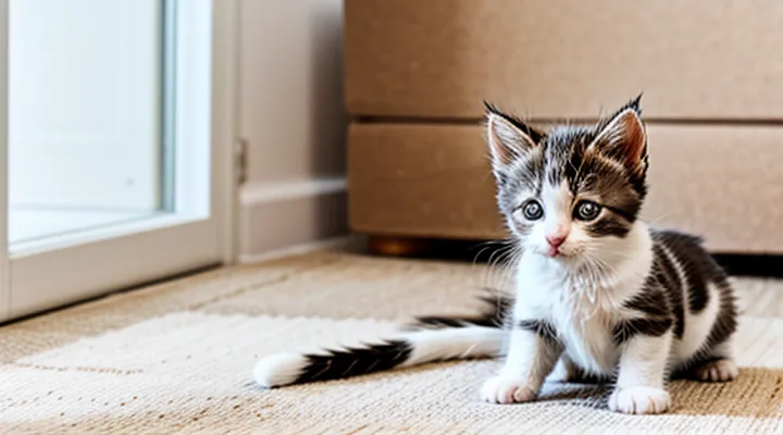 How to remove fleas from a kitten?