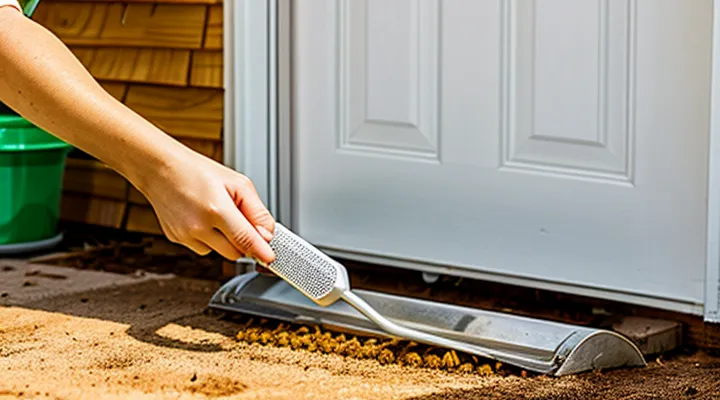 How to remove ground fleas from a house?